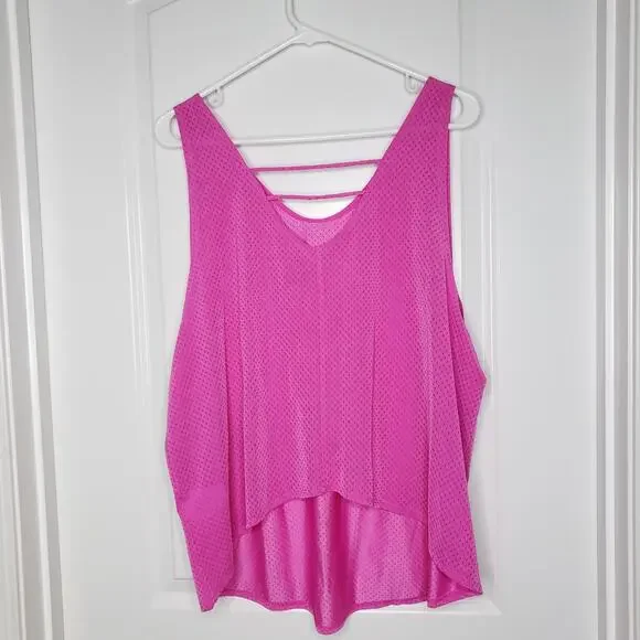 Nike Pink Running Tank Top XXL New with tags CJ2549-601 - Picture 5 of 8